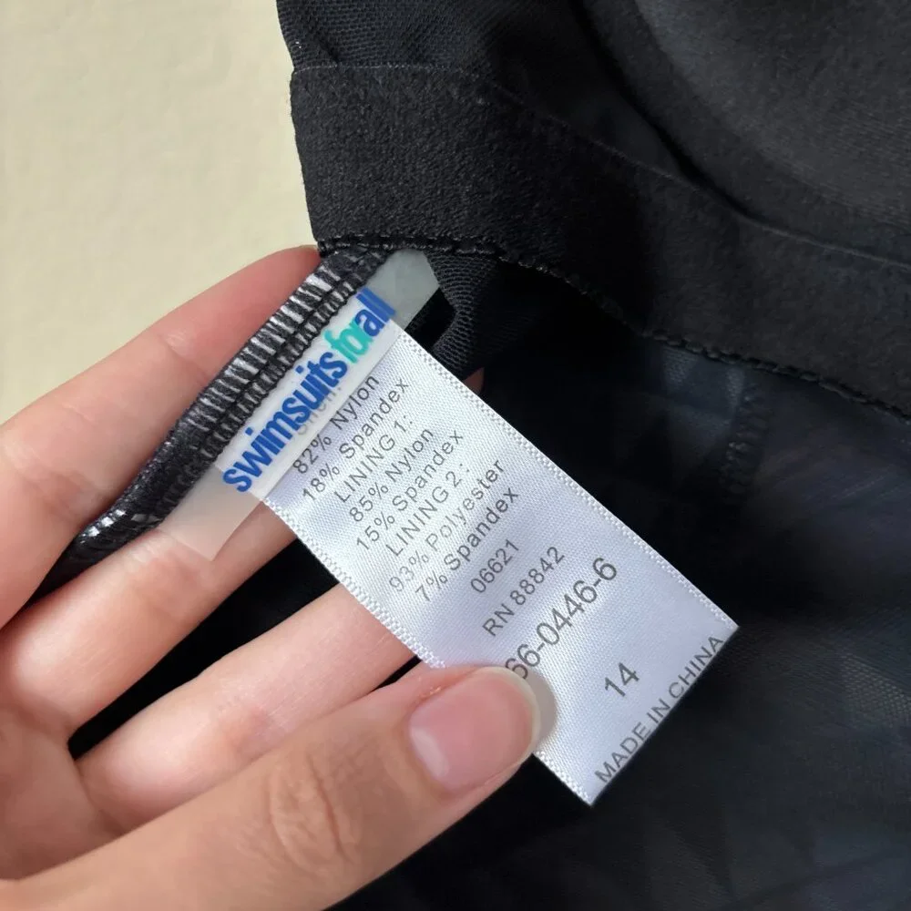 Swimsuits for All 14 Kaleidoscope Geometric Printed One Piece Swimsuit - Picture 11 of 14